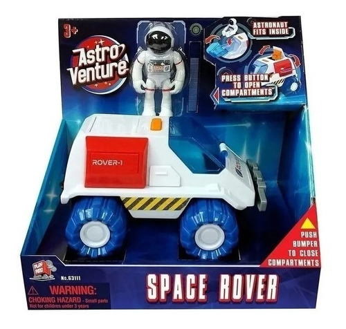Astro Venture Rover Vehiculo Espacial Con Astronauta