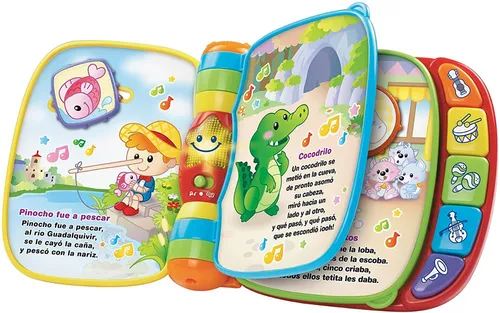 Libro Interactivo Musical - Primeras Canciones - Vtech