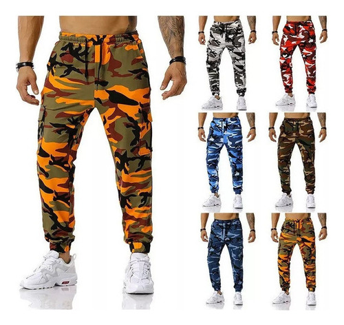 Pantalones De Chándal Camuflados Para Hombre 2022