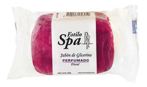 Estilo Spa Jabón De Glicerina Floral 120 Gramos 1 Spa