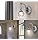 Lámpara De Pared Burbujas Cristal Led Regulable 5w