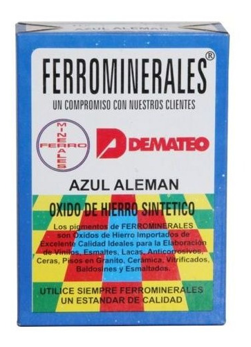 Ferrominerales Mineral Azul Alemán 1 Libra Technolog Th913ex
