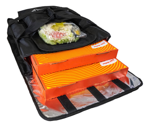 Pizza Caddy - Bolsa De Entrega De Alimentos Aislada De 20 X 