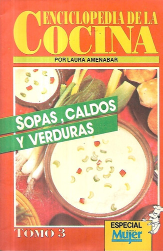 Enciclopedia Cocina 3 / Sopa Caldo Verdura / Laura Amenábar