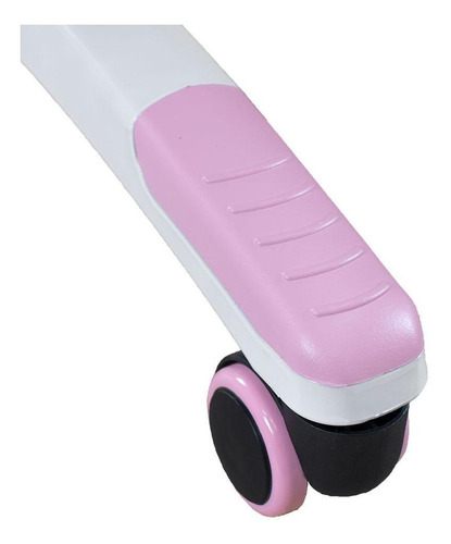 Imagem 7 de 10 de Cadeira Gamer Mx5 Giratoria Branco E Rosa - Mymax