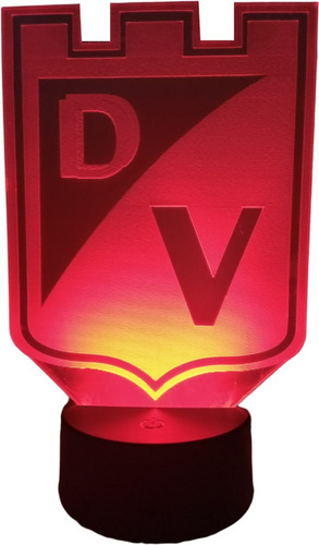 Lámpara Led Insignia Deportes Valdivia 7 Colores Led