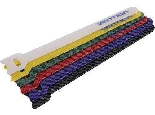 Organizador De Cables Nylon Super Adhesivo 15cm Vention