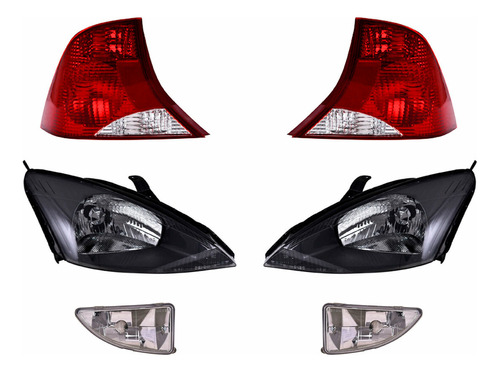 Neblineros + Calaveras + Faros Depo Focus 2003-2004