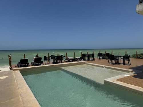 Departamento En Renta Frente A Playa En San Benito, Yucatán