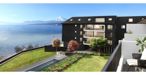 Departamento En Venta De 1 Dorm. En Villarrica