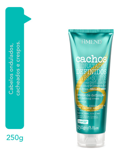 Amend Kit Cachos 7 Sh Con Mas Abertos Óleo Ativ Day After