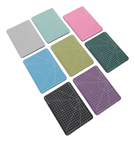 Cutting Mat, Rejilla Autorreparable, 8 Colores, Doble Cara,