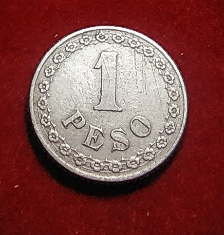 Moneda 1 Peso Paraguay 1925 