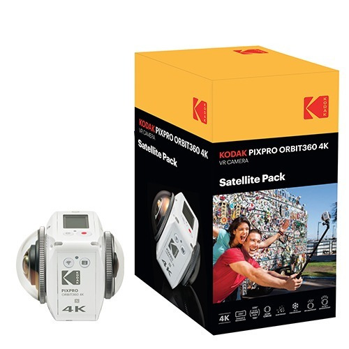 -75% Camara Kodak Pixpro Orbit360 Satellite Pack 360 Grados