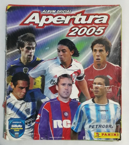 Album De Figuritas - Apertura 2005 Panini Incompleto Fs