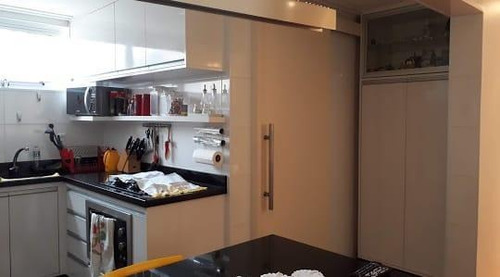 Imagem 7 de 24 de Apartamento No Brooklin, 85m2, Todo Reformado, 3 Dormitorios Sendo 1 Suite, Cozinha America, 1 Vaga De Garagem, Rua Tranquila, Acesso Facil A Todos Os - Ap15553