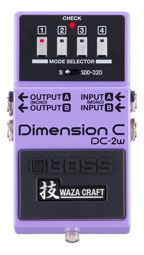 Pedal Boss Dc-2w Dimension C Waza Craft Dc2w