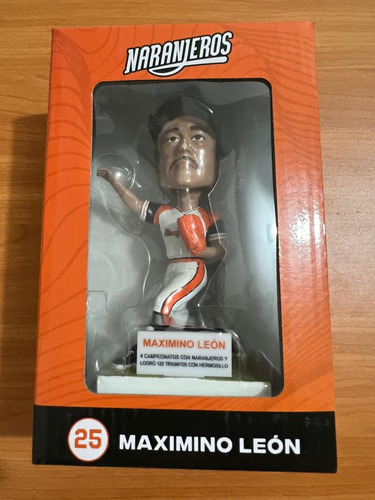 Bobblehead Naranjeros Maximino Leon