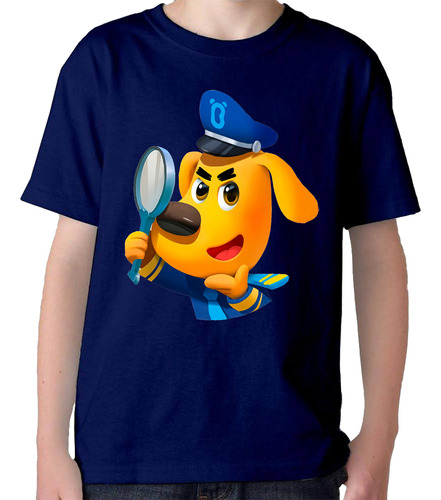 Remera Camiseta Safety Sheriff Labrador En 2 Diseños