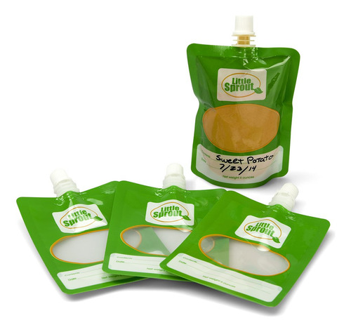 Bolsas Desechables Para Comida De Bebé (6 Oz), Para Hacer Tu