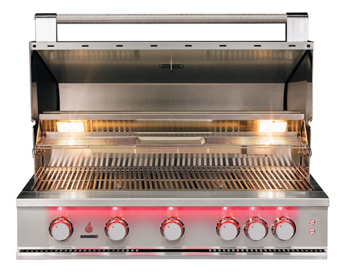 Trueflame Premium 40-inch 5-burner Built-in Propane Gas