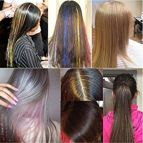 Extensiones De Pelo De 480 En 12 Colores Brillantes Y Brilla