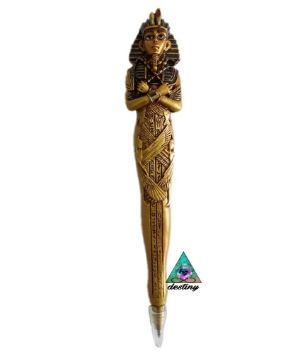 Pluma Egipcia De Tutankamón - Envío Gratis