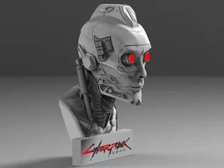 Lámpara Cyberpunk 2077- Escultura