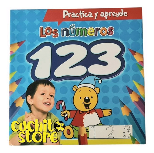 Libro De Aprendizaje Trazos Numeros Con Actividades