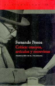 Critica: Ensayos, Articulos Y Entrevistas - Pessoa Fernando