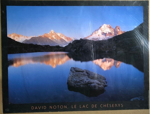 Afiche David Noton, Le Lac De Cheserys 60 Cm X 80 Cm