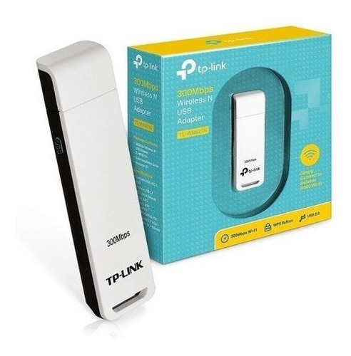 Adaptador Wireless Usb Wifi Tp-link Tl-wn821n 300 Mbps