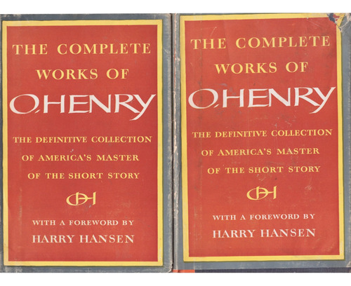 The Complete Works Of O. Henry Vol I Y Ii (impecable Estado)