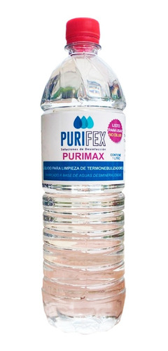 Purimax Agua Para Limpieza De Maq De Humo Y Termonebulizador
