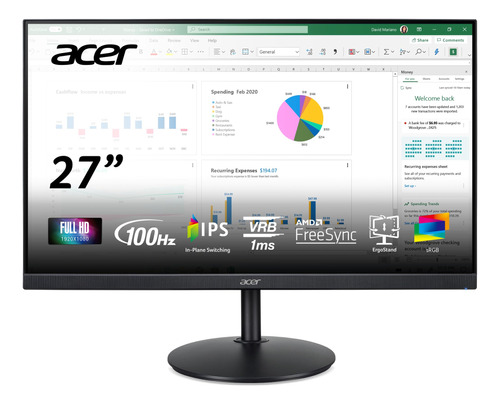 Monitor Oficina Casa Marco Cero Fhd Amd Freesync Vrb Srgb