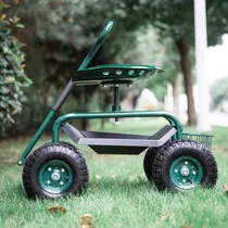 Comprar Taburete De Jardín Al Aire Libre Carrito Asiento Giratorio