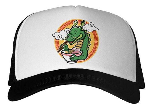 Gorra Ramen Comida Japones Circulo Dragon