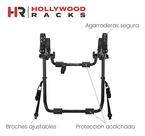 Rack Portabicicletas Hollywood Express 2 Bicicletas Cajuela