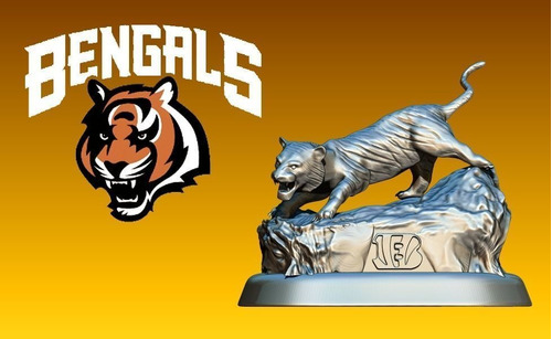 Escultura Bengal De Cincinnati - Fútbol Americano - Nfl