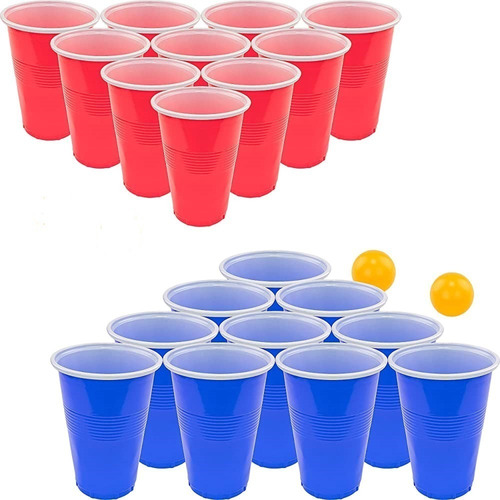 Juego Mesa Beer Pong Para Amigos, Familia Y Mucha Diversión.