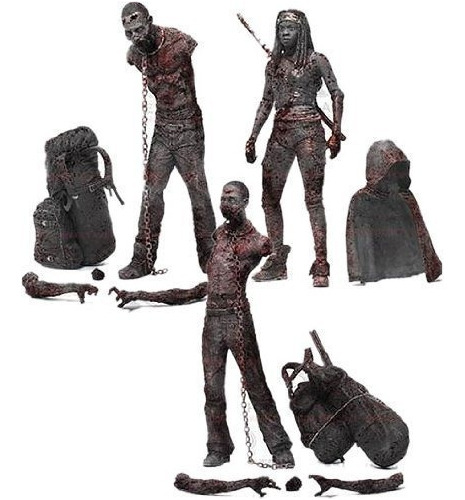 Mcfarlane Toys The Walking Dead Serie De Tv 3 Bloody Black A