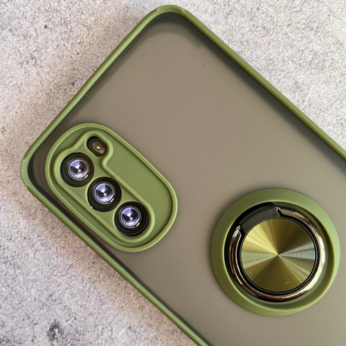 Funda Ring Anillo Para Motorola G22/ G32/ G42/ G52/ G72/ G82