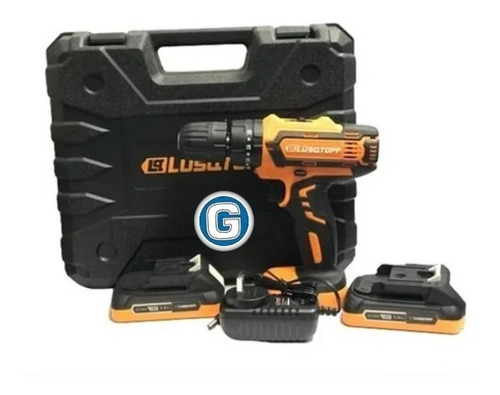 Taladro percutor atornillador inalámbrico de 10mm Lüsqtoff ATL18-8B 18V + accesorio 220V