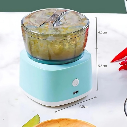 Mini Procesadora Eléctrica Portátil Tritura Alimentos Usb