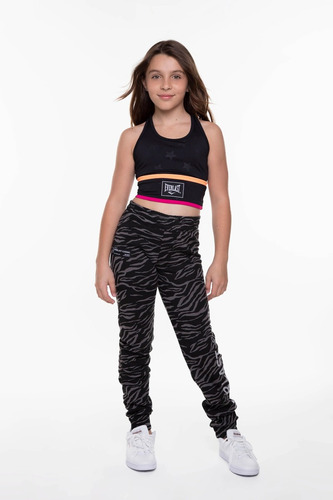 Jogger Niña Everlast Leopard Bg