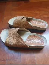 Comprar Sandalias Cuero Doradas Clona