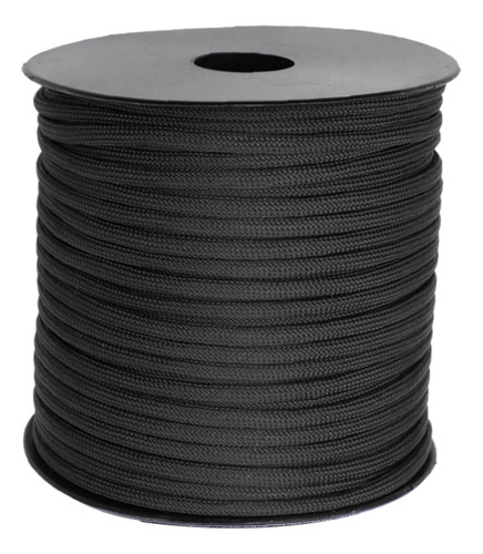 Cuerda Tejida Paracord Para Acampar Cuerda De Negro
