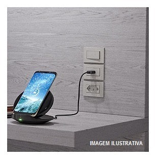 Kit 2 Tomada 20a Embut. Madeira Móvel Painel Sleek Margirius