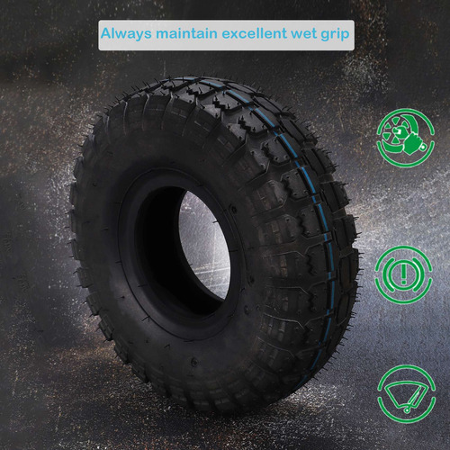 X0crystally-4.10/3.50-4 410/350-4 Atv Quad Go Kart 47 Cc 49