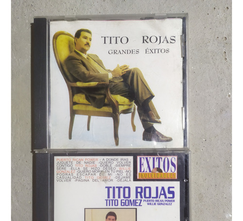 Cd's Tito Rojas Grandes Exitos 